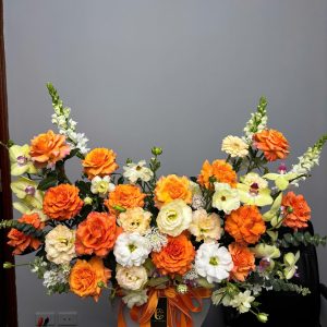 GIỎ HOA HỒNG MIX