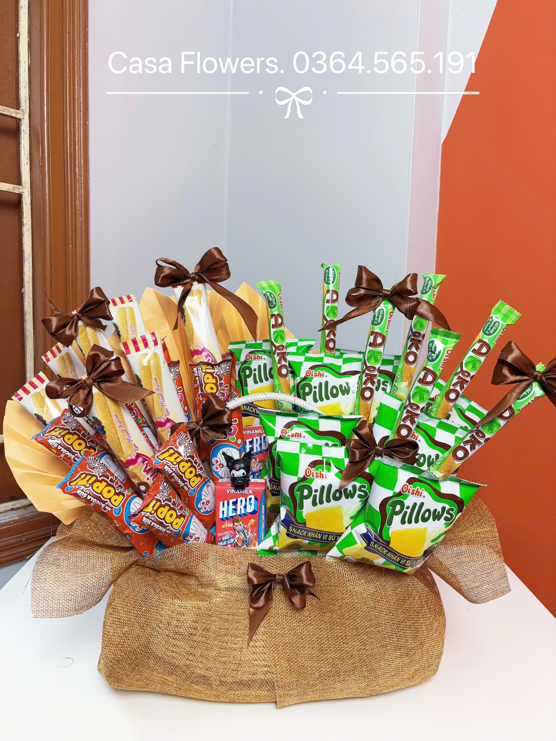 GIỎ KẸO - QUÀ CHO BÉ