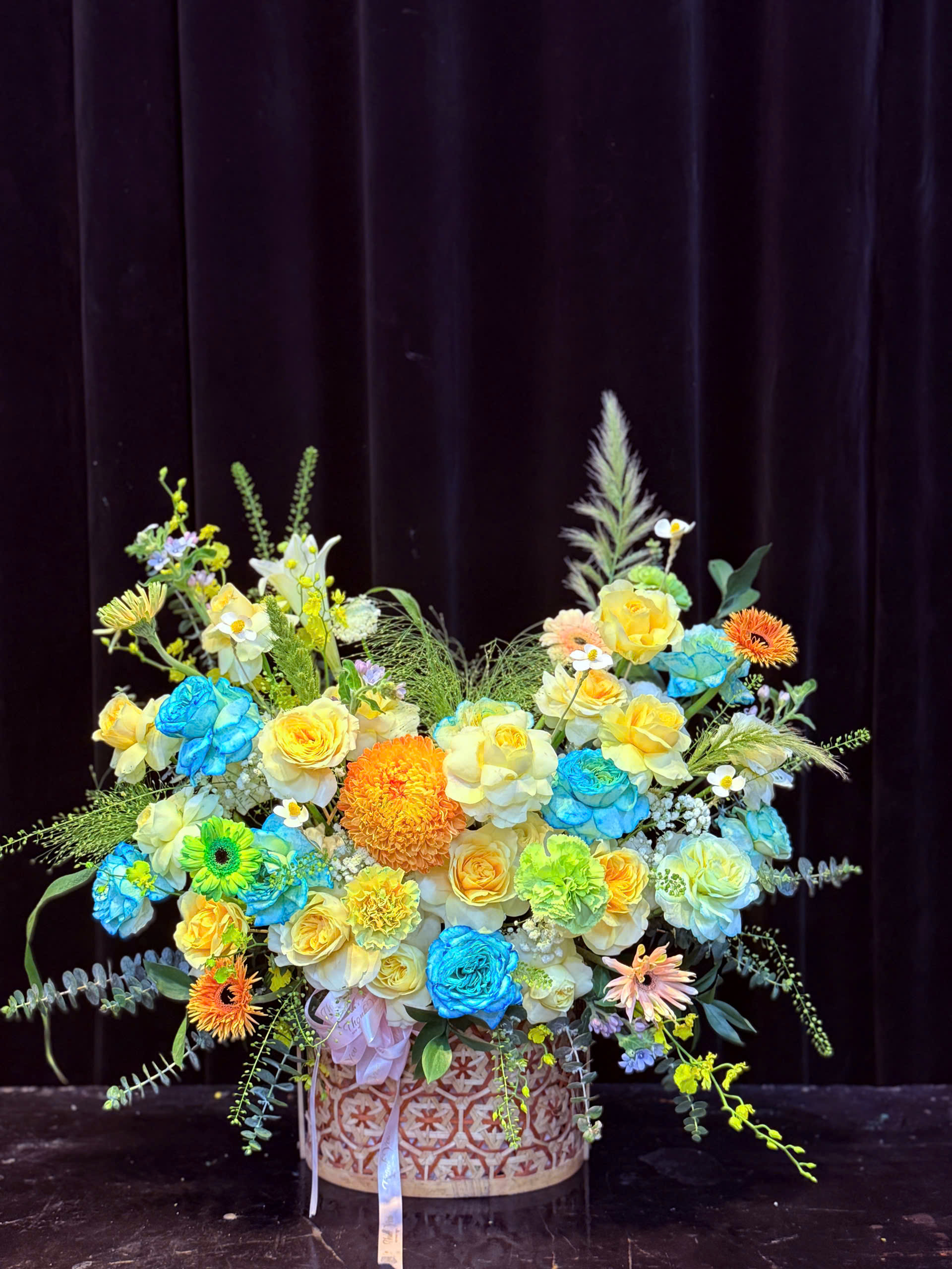 GIỎ HOA PHONG CÁCH GARDEN TƯƠI MỚI