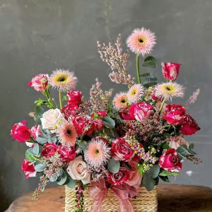 Lẵng Hoa Hồng Cúc Mi CSCM-074