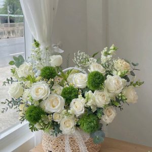 Lẵng Hoa Chúc Mừng Tinh Khiết CST-068