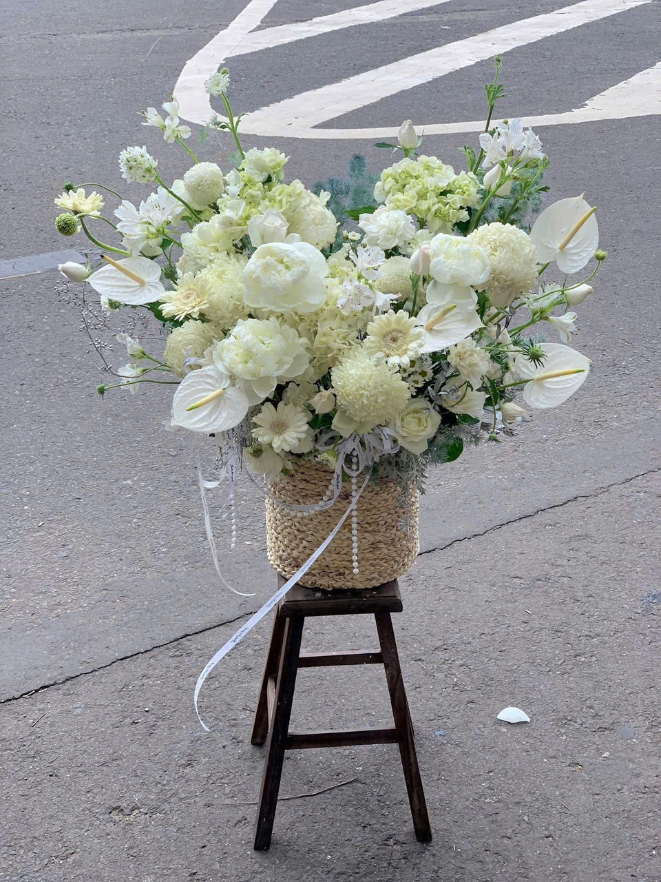 Lẵng Hoa Chúc Mừng Tinh Khôi CST-063