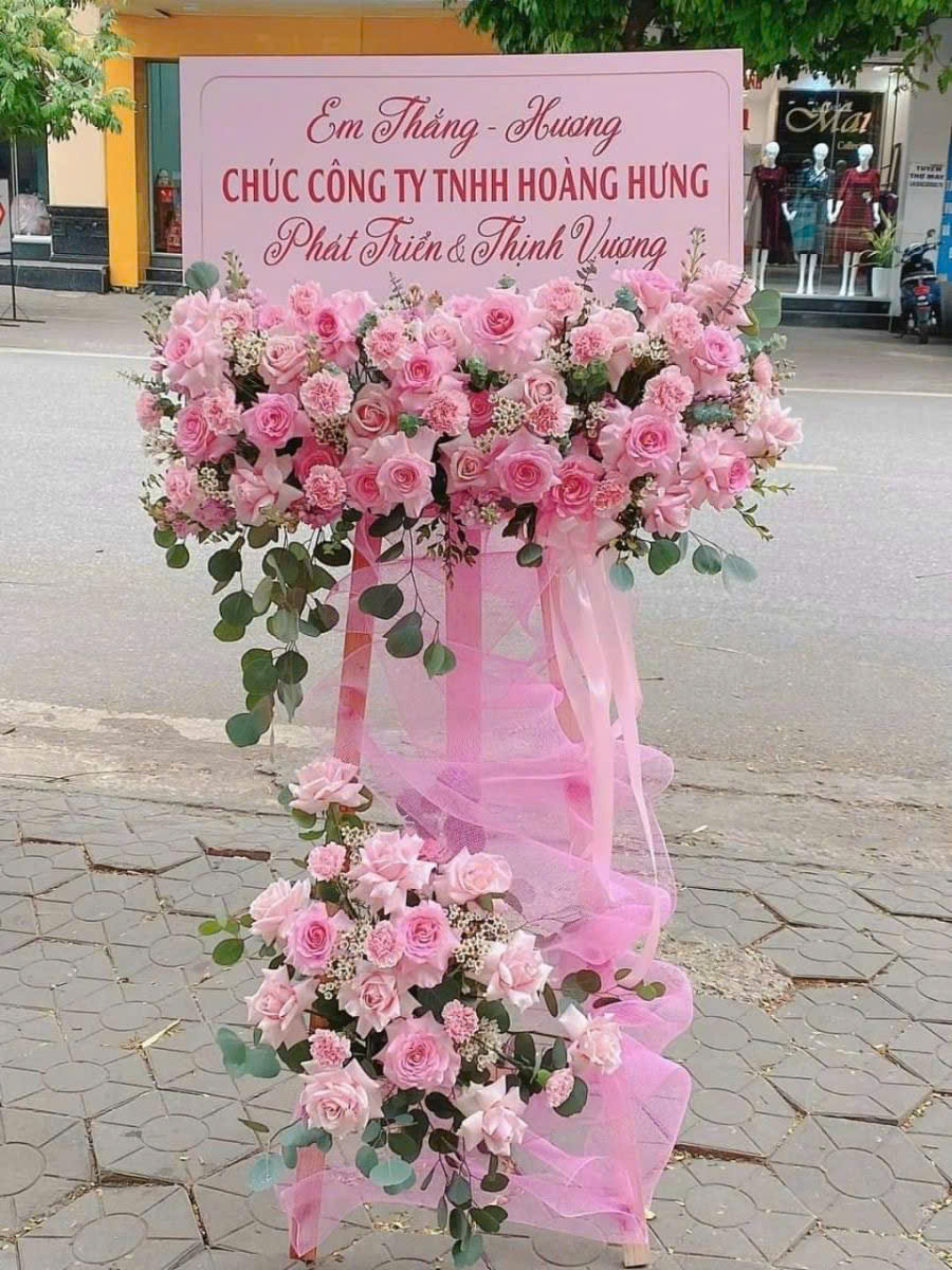 Kệ Hoa Tranh 2 Tầng Chúc Mừng Tone Hồng Pastel 1 z6782326889538 60774e95a0229a38bd034b50b32e4b44