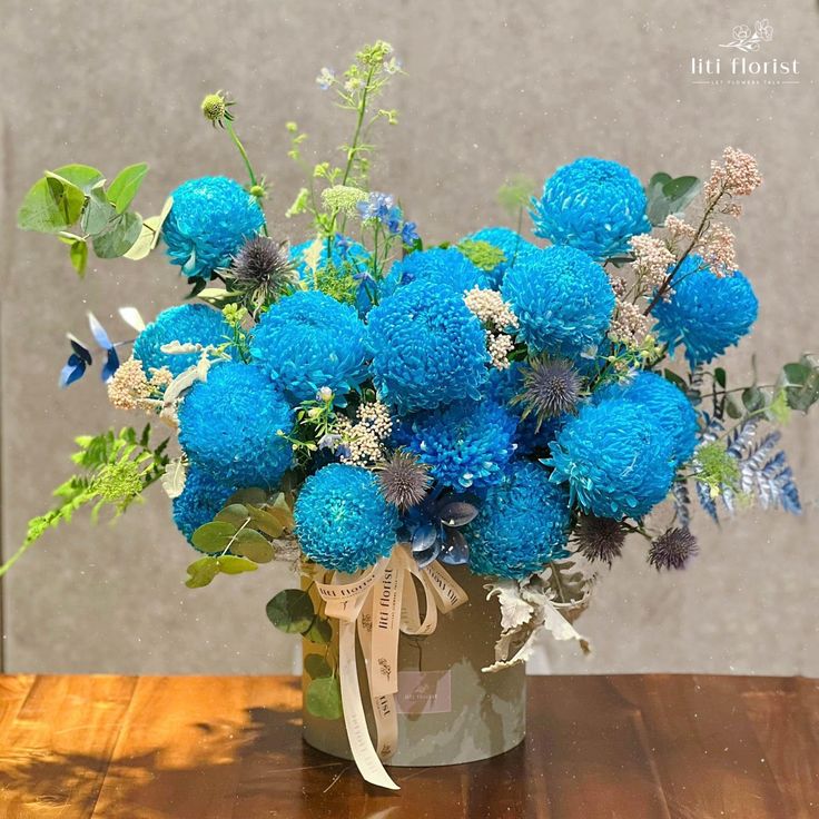 Lẵng Hoa Chúc Mừng Tone Xanh CS-118 1 0337bb07bf11d19cbfa13a77a85d2fac