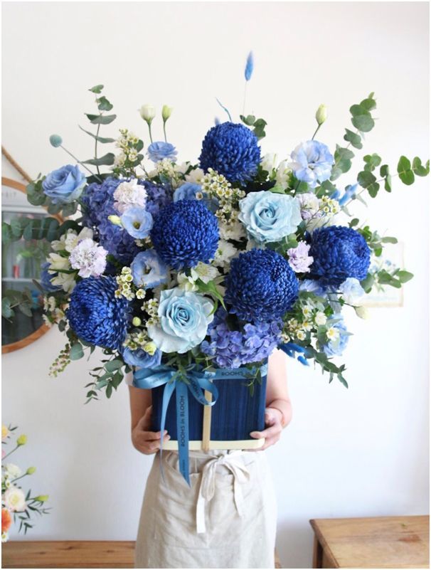 Lẵng Hoa Chúc Mừng Tone Xanh CS-120 1 2491bb3dd064534e0071bd894763a6a6