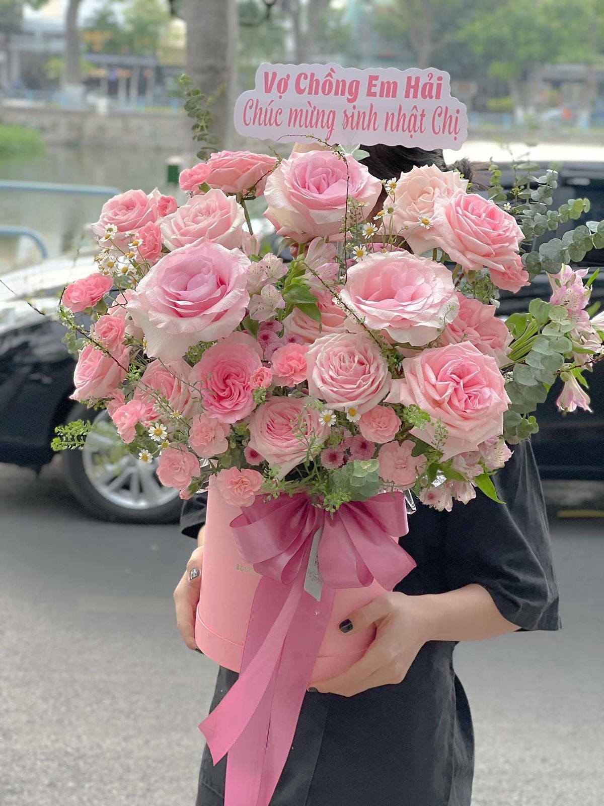 Lẵng Hoa Chúc Mừng Tone Hồng Pastel CS-137 1 8cc3c3406f6759da7a158fd3dbc3d211